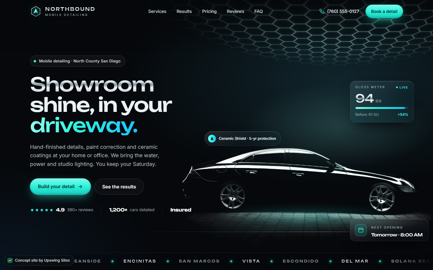Northbound Detailing concept